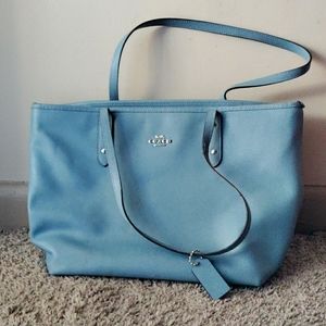Blue Coach Purse